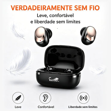 Fone Eletro Bluetooth resistente à água da Vapto