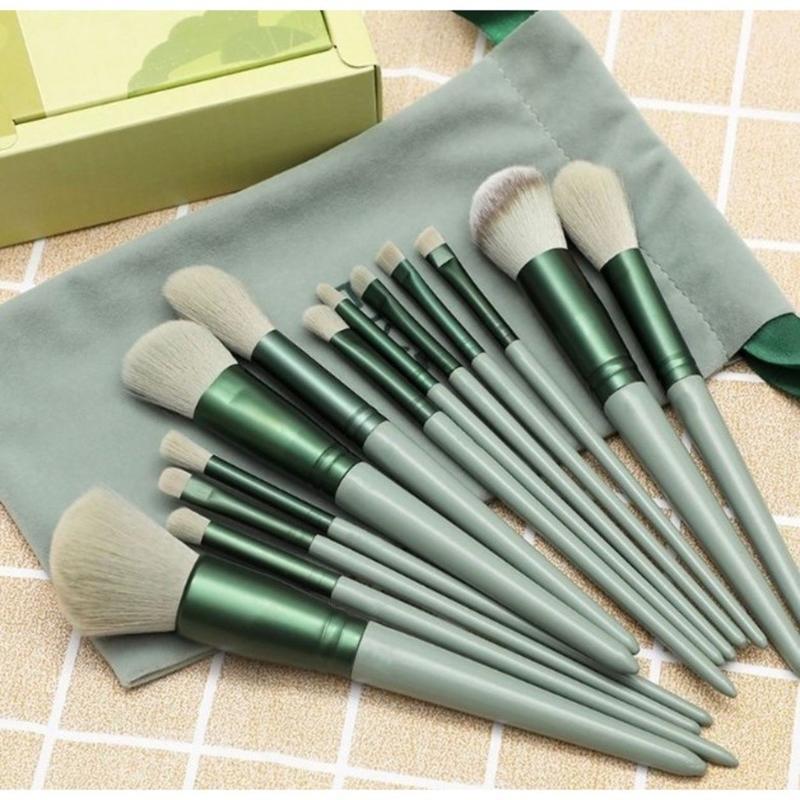 Kit profissional com 13 pincéis de maquiagem para contorno da Vapto