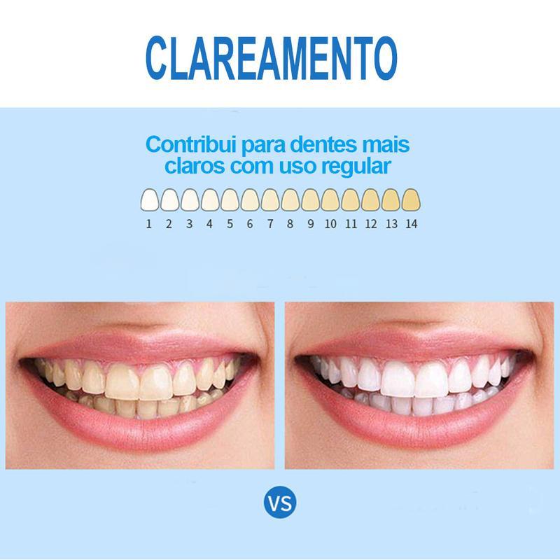 Kit de clareamento dental com moldeira para deixar os dentes mais brancos da Vapto