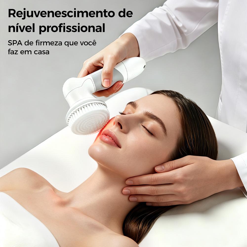 Kit de limpeza facial 7 em 1 com vibração sônica da Vapto