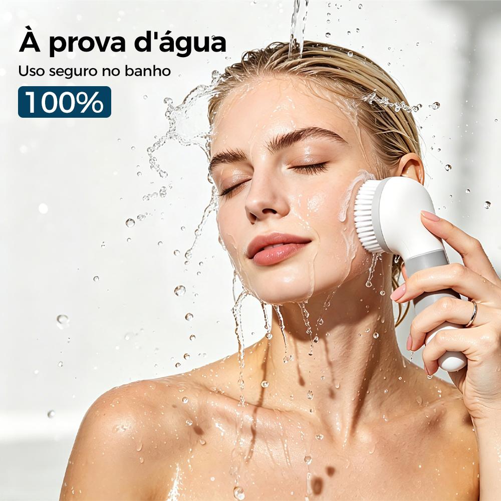 Kit de limpeza facial 7 em 1 com vibração sônica da Vapto