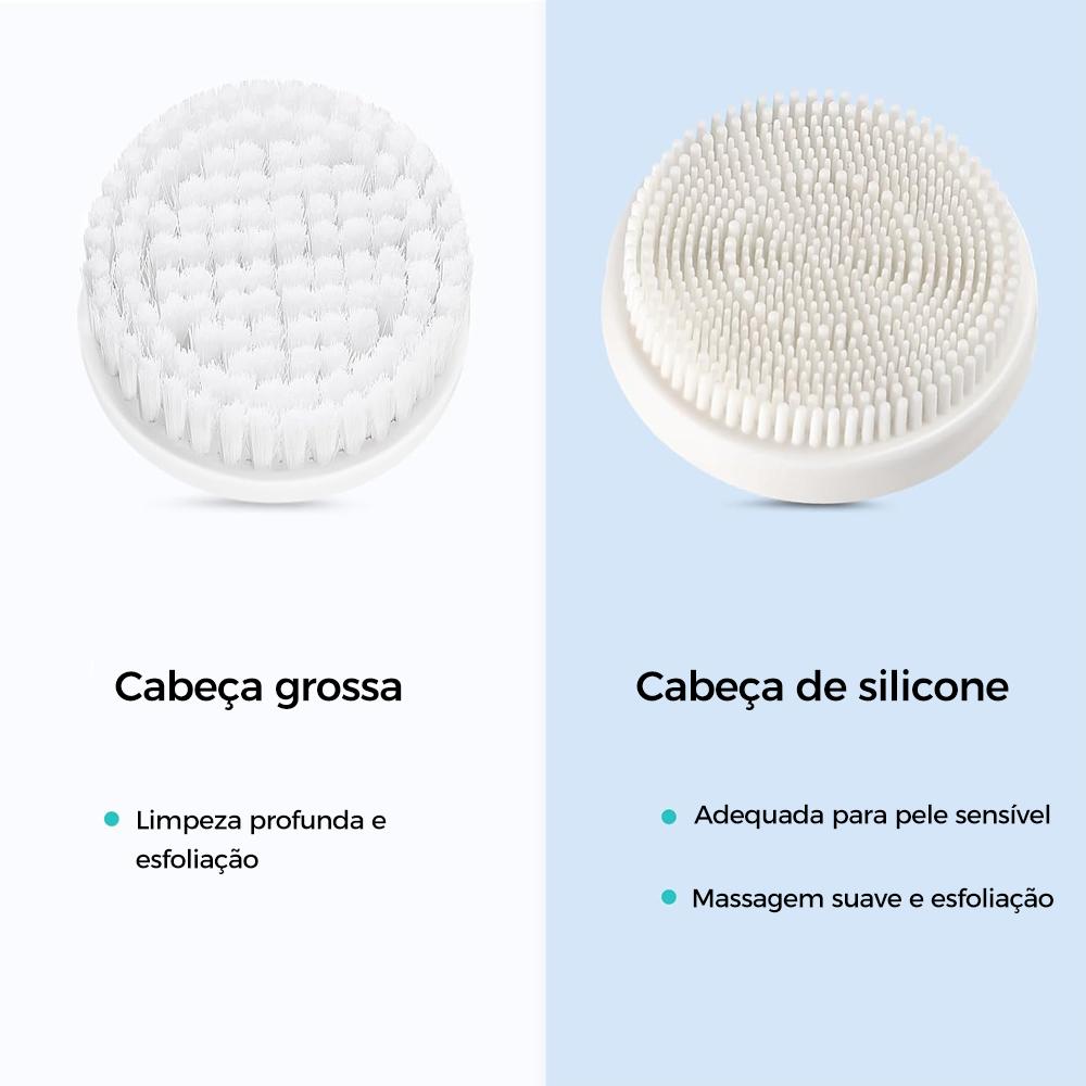 Kit de limpeza facial 7 em 1 com vibração sônica da Vapto