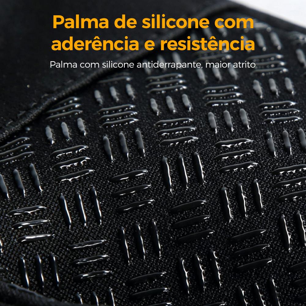 Luva térmica reforçada para ciclismo com proteção corta-vento e toque na tela da Vapto