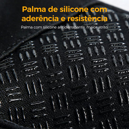 Luva térmica reforçada para ciclismo com proteção corta-vento e toque na tela da Vapto