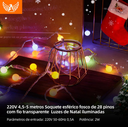 Luzes LED decorativas em formato de cortina para paredes e ambientes da Vapto