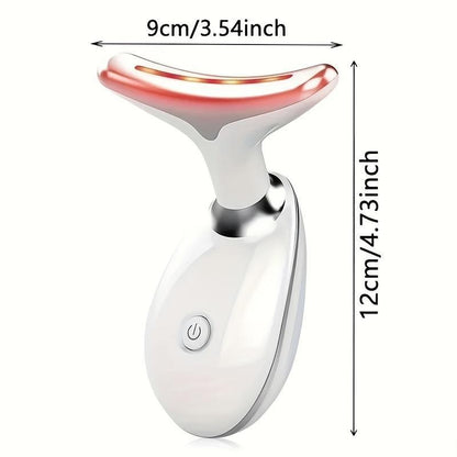Massageador de pescoço com função antirrugas e luz LED da Vapto