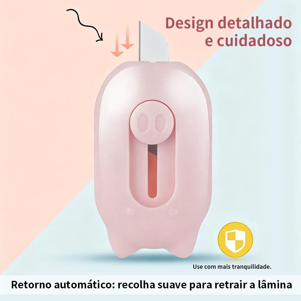 Mini estilete portátil para cortar papel no escritório da Vapto