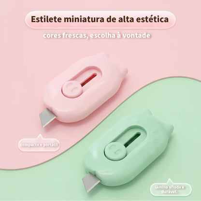 Mini estilete portátil para cortar papel no escritório da Vapto