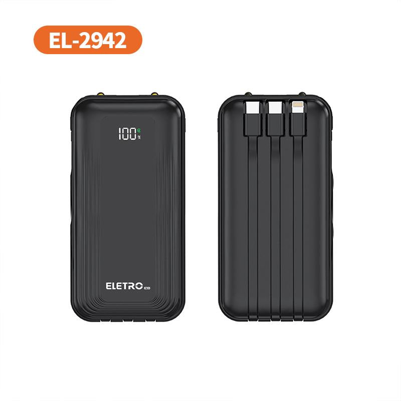 Power bank portátil de 20.000 mAh com carregamento rápido da Vapto
