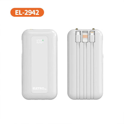 Power bank portátil de 20.000 mAh com carregamento rápido da Vapto