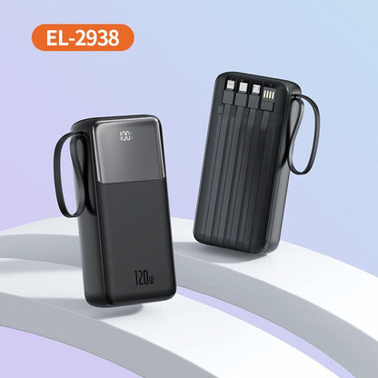 Power bank portátil de 20.000 mAh com carregamento rápido da Vapto