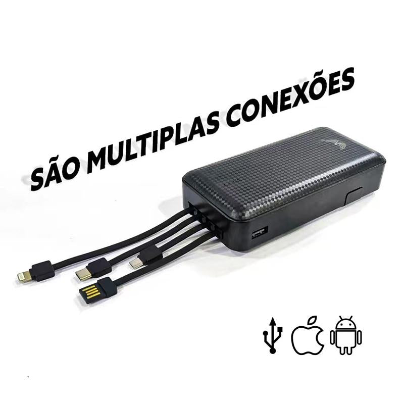 Power bank portátil de 20.000 mAh com carregamento rápido da Vapto