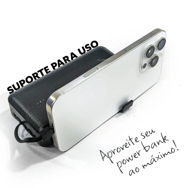 Power bank portátil de 20.000 mAh com carregamento rápido da Vapto