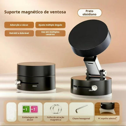 Suporte magnético para celular com ventosa dupla face para carro da Vapto