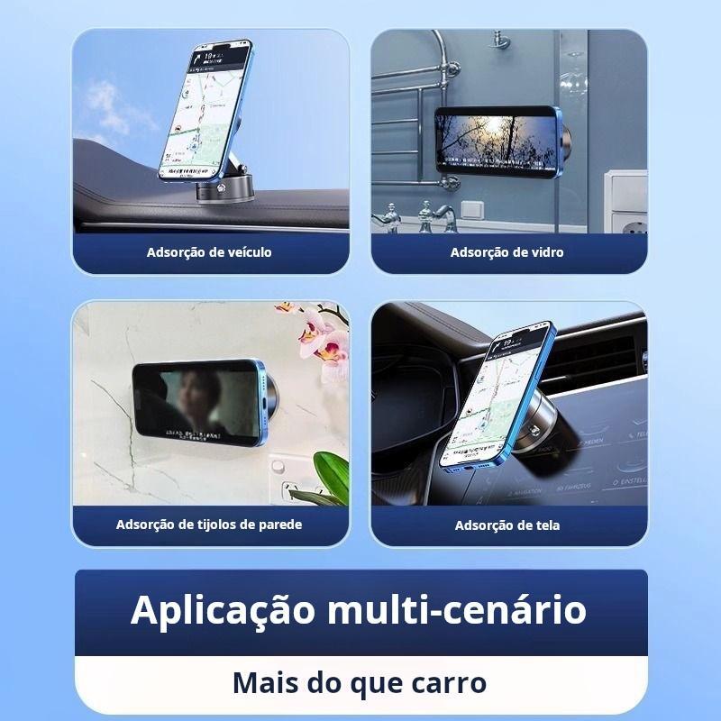 Suporte magnético para celular com ventosa dupla face para carro da Vapto