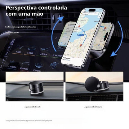 Suporte magnético para celular com ventosa dupla face para carro da Vapto