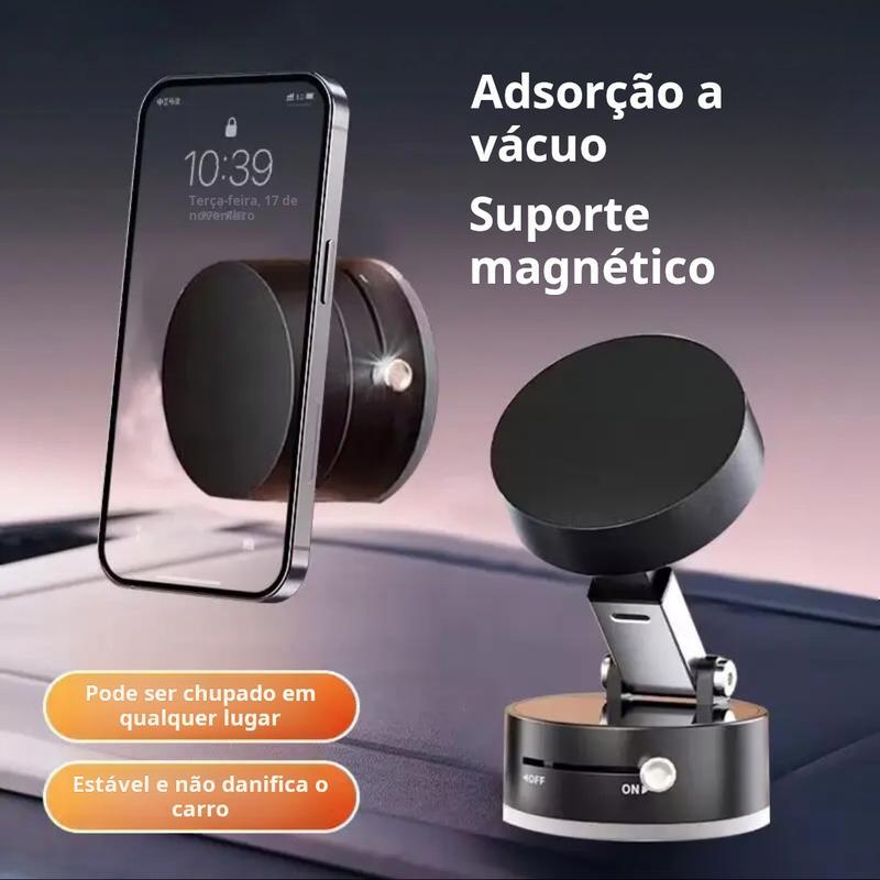 Suporte magnético para celular com ventosa dupla face para carro da Vapto