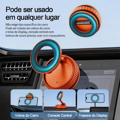 Suporte magnético para celular no carro com ventosa da Vapto